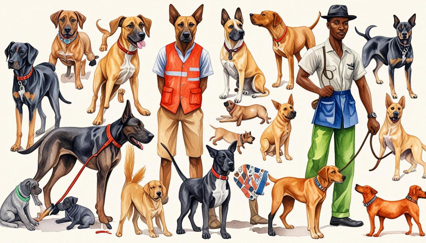 The Working Dog Breeds and Their Roles in Nigerian Society